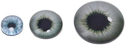 Newesoutorry 20pcs Стъкло за Куклено Очите на Животните САМ Занаяти Очните Ябълки На Очите Динозавър Аксесоари Самозалепващи Очите