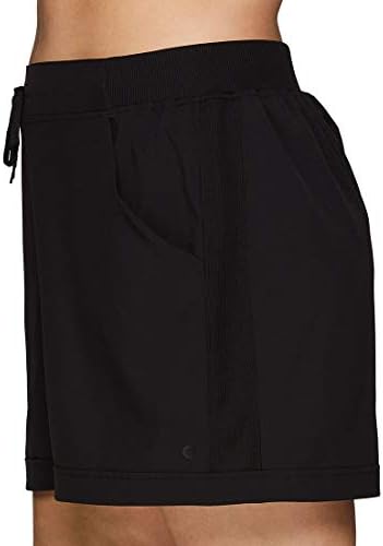Дамски къси панталони RBX Active размер Плюс Свободен Cut, Дишащи, изхвърлени в атмосферата, Спортни, с джобове