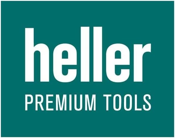 Тренировки Heller Tools 3900 по стъкло и плочка, Сребро, колекция от 5 бр. Ø 4/5/6/8/10
