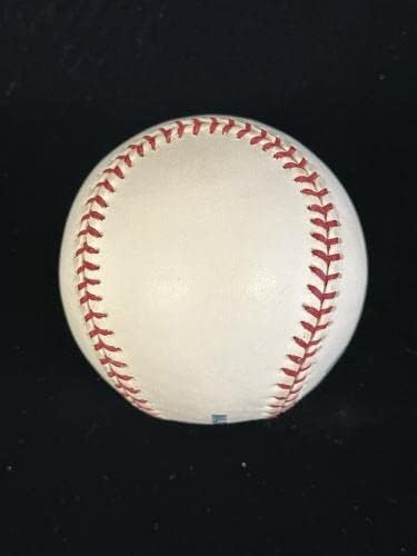 Дон Ларсен Ню Йорк Янкис е ПОДПИСАЛ Официален ДОГОВОР с бейзболен отбор MLB Selig NM w / Steiner COA - Бейзболни топки с автографи