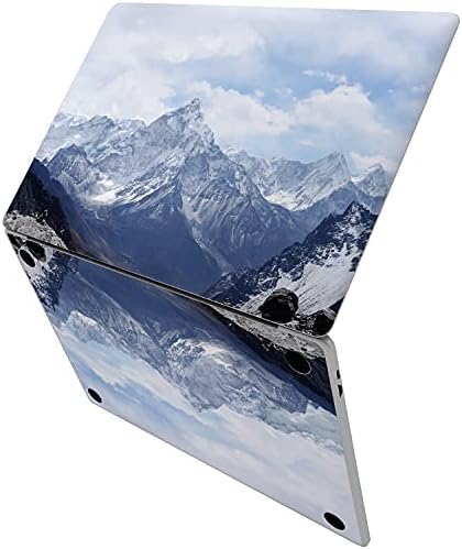 Vinyl обвивка Lex Altern е Съвместима с MacBook Air 13 инча Mac Pro 16 Retina 15 12 2019 2020 2018 Красива Планинска Верига Природа Небето Дивата природа Дизайн на панела на Капака на лаптопа Стикер на клавиатурата