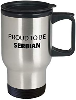 Сръбската Пътна Чаша С Изолация 14 грама се Гордее, Че Е Уникална Чаша За Сарказъм С Вдъхновение За сръбско