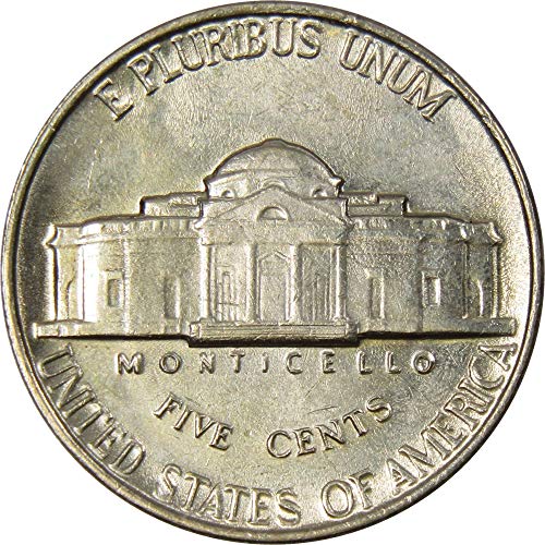 1962 Джеферсън Никел 5 Цента на Брой БУ Монета Монетния двор на 5 Щата на САЩ, без да се прибягва