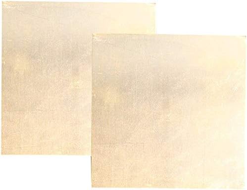 NIANXINN Метална Тонколистовая Фолио табела Мед метален лист Фолио плоча 4 мм x 200 X 200 мм Нарязани Листове Медна метална плоча (Размер: 200x200x5 мм)