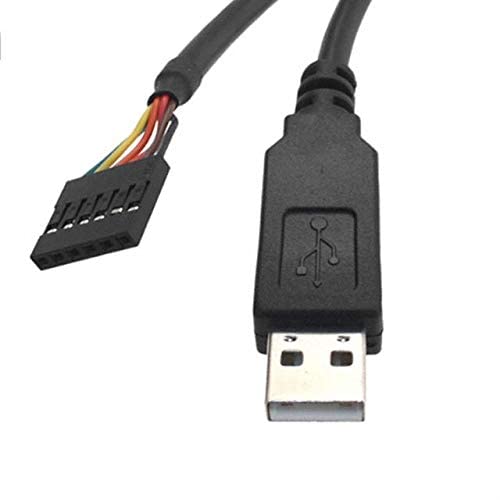 Кабел за преобразуване на FTDI TTL-232R-3V3 USB към Сериен кабел, 3,3, 6 КАНАЛА