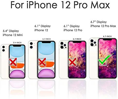 за iPhone 12 Pro Max, дизайнерски калъф-портфейл с панти капак за телефон, A8363 кафяв кон