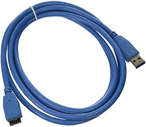 iMBAPrice Superspeed 5 gbps 6 Фута кабел USB 3.0 A за зарядно Micro B/Пренос на данни/синхронизация на Samsung, Синьо (iMBA-U3MC-6BL)