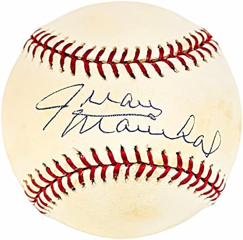 Хуан Маричаль С Автограф от Официалния Представител на MLB Бейзбол San Francisco Giants PSA/DNA H66224 - Бейзболни топки с автографи