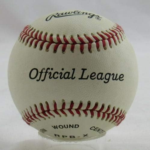Майк Либерталь Подписа Автограф Rawlings Baseball B90 - Бейзболни Топки С Автографи