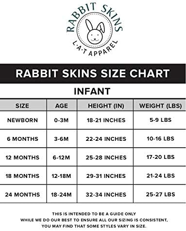 Детски Боди в кроличьих кожите За момичета и момчета |Новородени, от 0-3 месеца до 24 месеца, Съраунд комплект от 5 опаковки, лека закопчалката на бутоните
