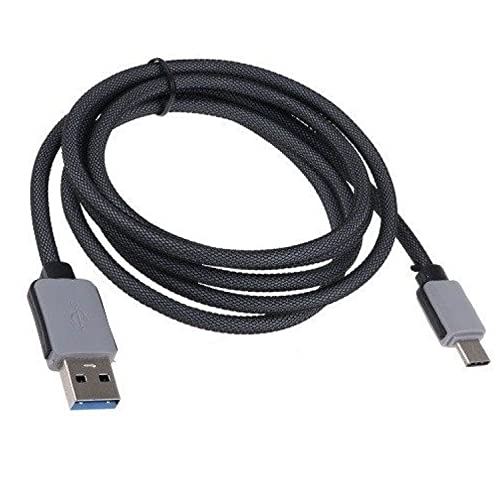 Кабел за бързо зареждане на USB Type-C 2 бр 1 М, 3 М, 2 И Кабел за бързо зарядно устройство, Тип C до кабела (сплетен кабел) (1 М)