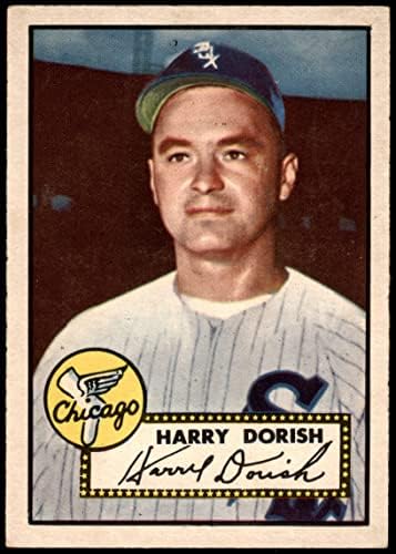 1952 Топпс 303 Хари Дориш Чикаго Уайт Сокс (Бейзболна картичка), БИВШ+ Уайт Сокс