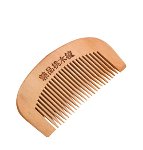 Дървена четка за коса JUCHENG Натурални Дървени Гребени Със Супер Тесни Зъби, Без Статични Въшки, Гребен За Брада, за Стайлинг на Коса