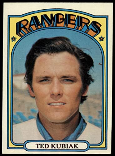 1972 Топпс # 23 Тед Кубиак Тексас Рейнджърс (бейзболна картичка) EX/Mount Рейнджърс