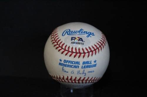 Автограф на Рой Сиверса (1949 ROY) Бейзболен Автограф Auto PSA/DNA AM48610 - Бейзболни топки с автографи