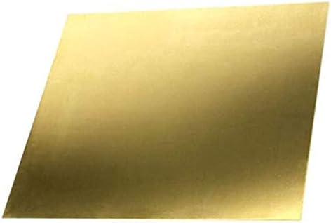 Дебелина на метални пластини, от меден лист YIWANGO (1 mm),-Ширина: 400 мм и Дължина: 400 мм Медни листове