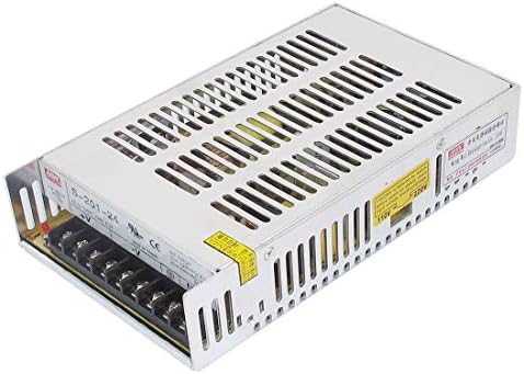 Нов Lon0167 AC 110/220 v DC 24 8.3 A 200 W Драйвер за източник на захранване за led осветление (AC 110/220 v DC 24 8.3 A 200 W Netzteiltreiber für LED