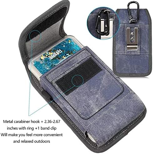 Поясная кобур за мобилен телефон Nokia 5710 XpressAudio, 8210 4G, C2 2-ро Издание, 105 4G, 110 4G, 6310, C1 2nd, C01 Plus