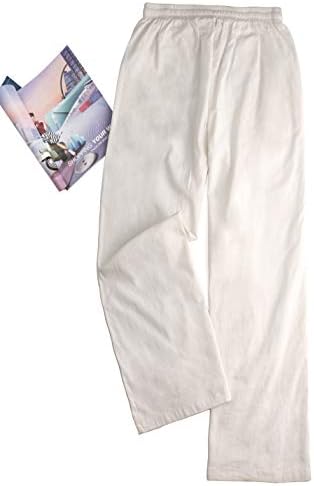 Пролетно-летни Дамски Панталони от памук и Лен Hongsui, Свободни Широки Панталони Голям Размер