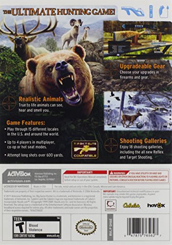 Ловец на едър дивеч Кабелы, 2012 - Xbox 360
