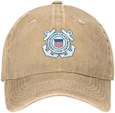 Бейзболна Шапка LIICHEES Mark of the US Coast Guard, за Мъже И Жени, Реколта Ковбойская Шапка Casquette