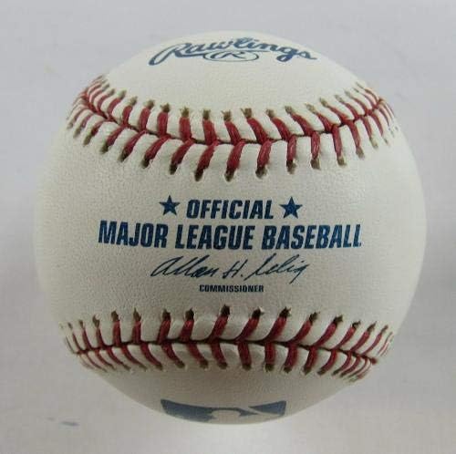 Андерсън Ернандес Подписа Автограф Rawlings Baseball В100 - Бейзболни Топки С Автографи