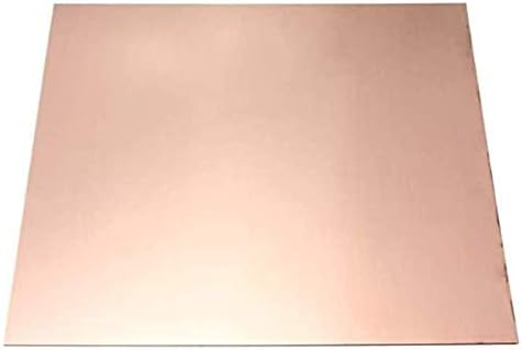 Месинг лист HUILUN Меден лист, 1, 2 мм, 200 мм x 200 мм От метал, високо качество, месингови плочи 1,2 мм * 200 мм * 200 мм (размер на: 1,2 мм * 200 мм * 200 мм)