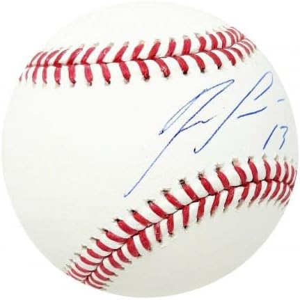Роналд Acuna Атланта Брэйвз Подписа Официално Удостоверяване на MLB Бейзбол USA SM - Бейзболни топки с автографи
