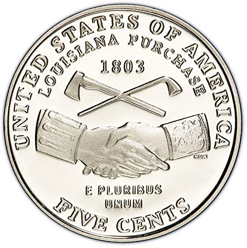 2004 Медал на света P BU Jefferson Nickel Choice, Без да се позовават на Монетния двор на САЩ
