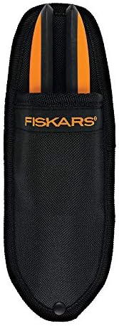 Универсални градински ножици Fiskars ножица за подрязване на растения и Softouch Micro-Tip, Ножове, без покритие, оранжево-черни (399240-1003)