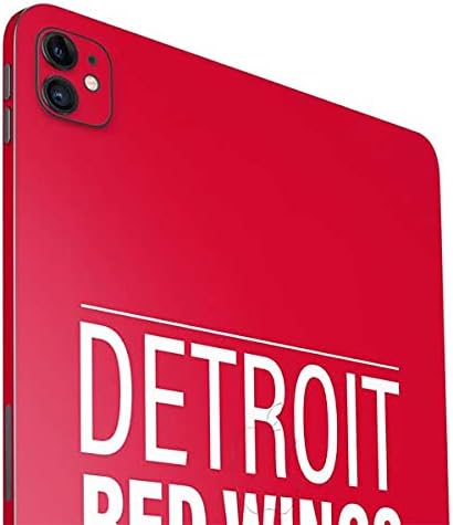 Стикер на таблет Skinit, съвместима с iPad Pro 12,9 инча (2021) - Официално лицензиран дизайн линия на НХЛ Детройт ред Уингс