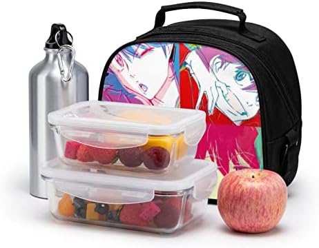 Чанта за хранене DaihAnle FLCL, Изолирано Чанта за обяд, за момчета и момичета, Подходящи за топла и студена Пикник