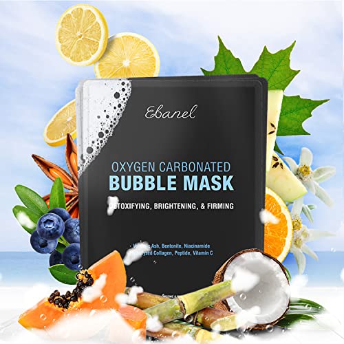Набор от Ebanel от 10 Опаковки Вана Глинени маски и Серум с хиалуронова киселина