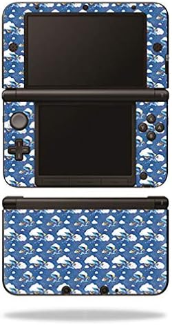Кожата MightySkins е Съвместим с оригинала на Nintendo 3DS XL (2012-2014) - Rainbow Пегас | Защитен, здрав и уникален винил калъф | Лесно се нанася, се отстранява и обръща стил | Произведено в САЩ