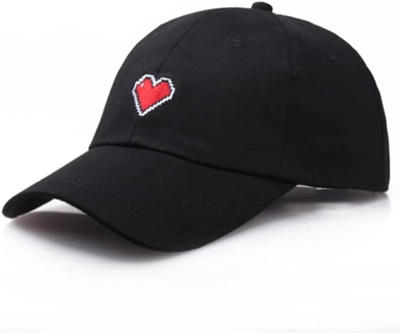 ZJHYXYH Мъжка бейзболна шапка на Жените Черна Спортна шапка